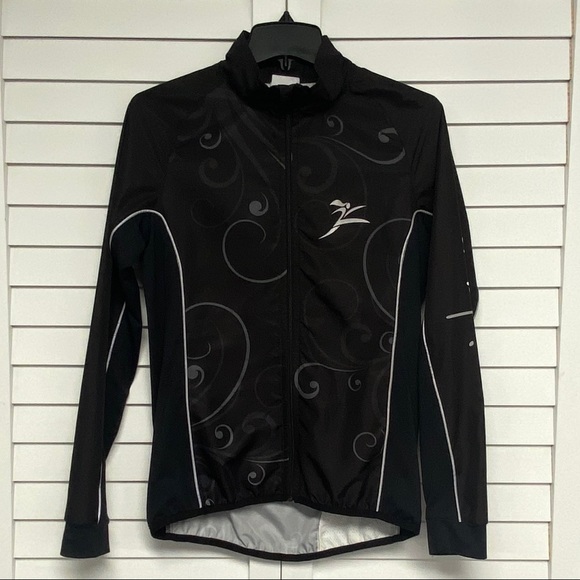 Black rungirlrun Running Jacket, S - Picture 1 of 14